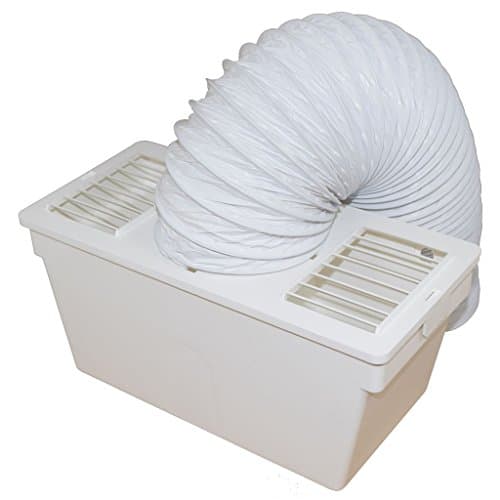Image of Yourspares Ufixt Universal Tumble Dryer Condenser Vent Kit Box | Indoor Venting with Hose | Moisture Trap compatible with Bendix Blomberg Bosch