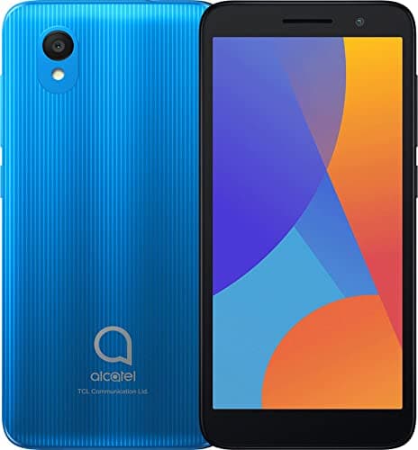 Image of Alcatel 1 2021 UK-SIM-Free Smartphone (Android, 4G, 16GB, 1GB RAM) - AQUA (Renewed)