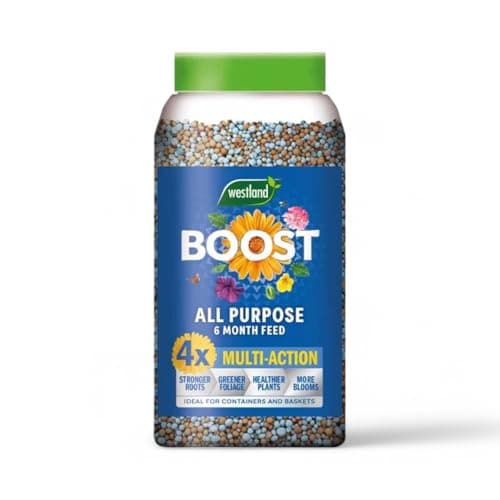 Image of Westland Boost All Purpose 6 Months Plant Feed – Slow Release Fertilizer for Healthy Growth, Lush Blooms & Vibrant Plants, Ideal for Flowers, Vegetables, & Garden Use. (750g)