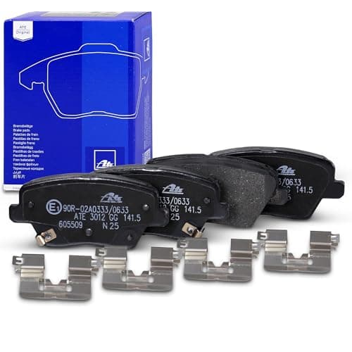 Image of ATE Brake Pads with Accessories Rear Right Left Suitable for Hyundai I30 Kia Ceed