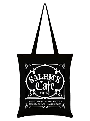 Image of Grindstore Salem's Cafe Tote Bag Black 38x42cm
