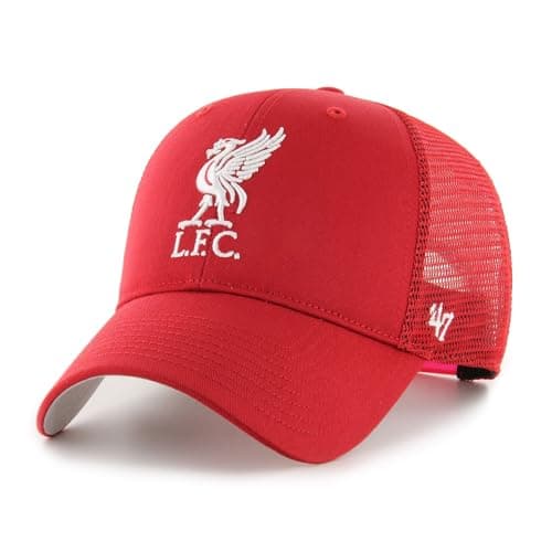 Image of 47 FC Liverpool EPL Most Value P. Branson Red Adjustable Trucker Cap