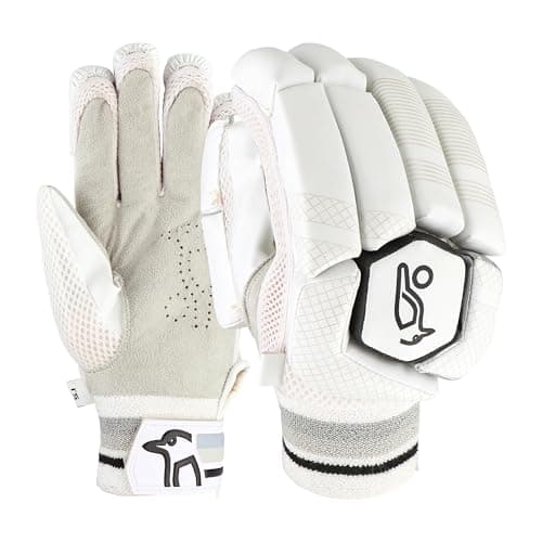 Image of Kookaburra Ghost 5.1 Batting Gloves - Adult Right Hand, White