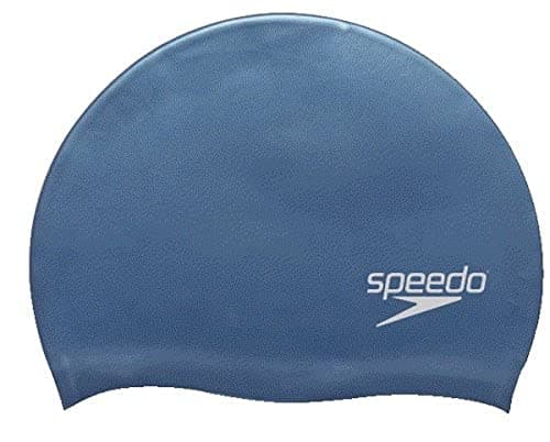 Image of Speedo Unisex Silicone Swim Cap, Blue Sky, One Size EU