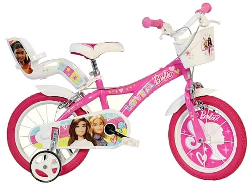 Image of Dino Bikes 146 R-BA 14-Inch Barbie Bicycle, Pink