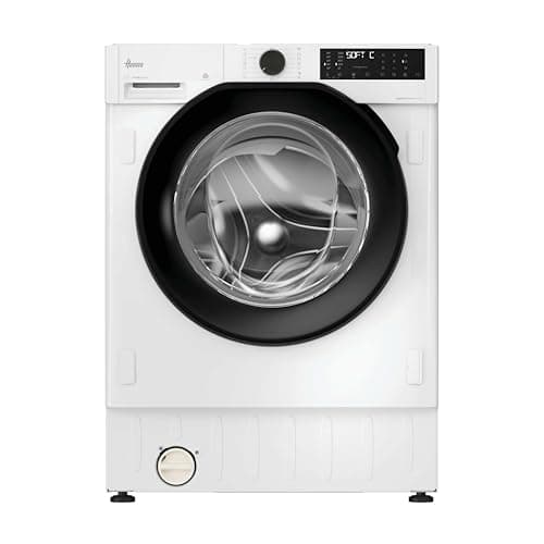 Image of Hoover H-Wash and Dry 400 Integrated Washer Dryer With Autodose, 9 Kg Wash plus 6 Kg Dry, Combined Cycle Class D, 1600 RPM, hOn App Connectivity, White and Black, 60x53x82 cm - BH4SD696M6DB9-80