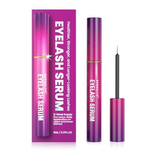 Image of Eyelash Serum Lash Growth Enhancer: Advanced Natural Formula for Long Thickening Eyelashes (Magenta, 5 ml)
