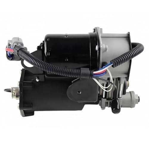 Image of Air Suspension Compressor Pump LR023964 for Hitachi System for LR3 2005-2009 LR4 2010-2016 Range Rover Sport L320 Chassis 2005-2013, LR015303 LR061663 LR044360 LR045251 LR037065 6 Pins Connector