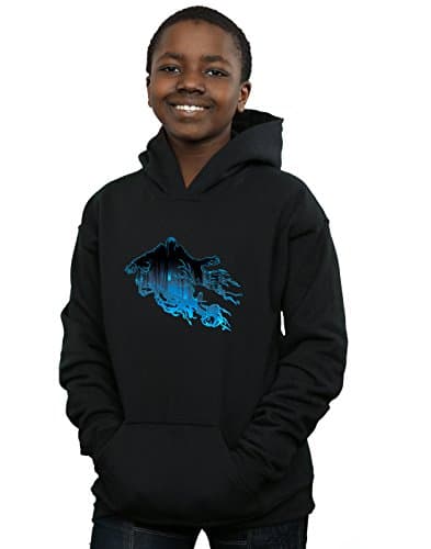 Image of Harry Potter Boys Dementor Silhouette Hoodie Black 7-8 Years