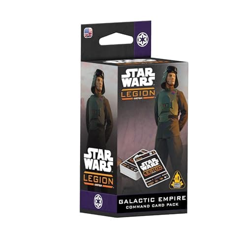 Image of Asmodee | Star Wars: Legion - Galactic Empire Command Card Pack | Board Game | Ages 14+ | 2 Players | 90+ Minutes Playing Time
