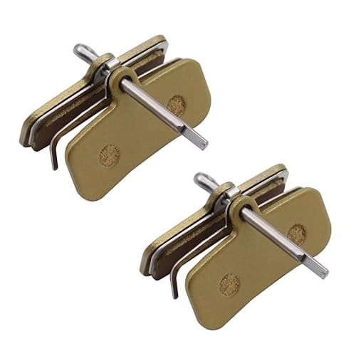 Image of 2Pack Copper-Based Brake Pads - High Temperature Resistant Rear Disc Brake Pads for Motorcycles & E-Bikes（Universal Fit）