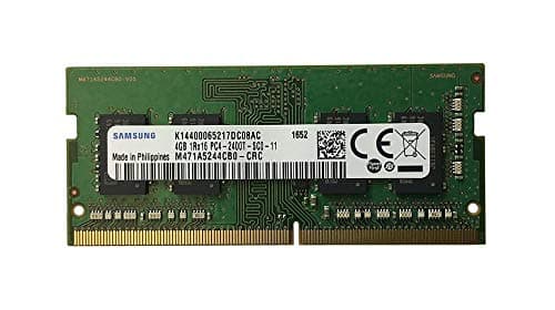 Image of Samsung 1 x 4 GB 2400 MHz DDR4 Memory Module (4 GB, 1 x 4 GB, DDR4, 2400 MHz, 260-Pin SO-DIMM)