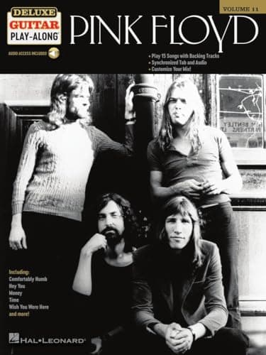 Image of Pink Floyd – Deluxe Guitar Play-Along Volume 11 | Guitar Tablature Songbook with Online Audio | Learn Classic Rock Songs with Customizable Backing Tracks | Hal Leonard Music Book
