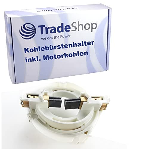 Image of Trade-Shop Carbon Brush Plate / Carbon Brush Holder + Motor Carbon for Bosch PSB 580 RE (0603338781), PSB 6 RE (0603338680), PSB 650 RE (0603338760)