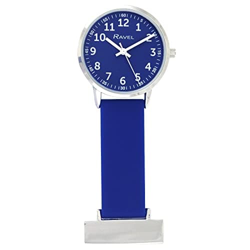 Image of Ravel - Vibrant Silicone Nurses Watch - Analogue Quartz - R1107.16 - Persian Blue