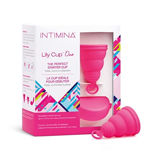 Image of Intimina Lily Cup One - The Collapsible Menstrual Cup for Beginners, Period Cup for Teens