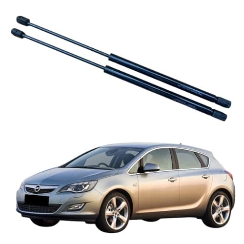 Image of MOXSTRUTS, 2x Rear Tailgate Boot Gas Spring Struts For VAUXHALL ASTRA J (2009-2015), Lift Support System 400 (N) 587,5 mm