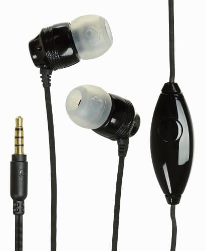 Image of Skullcandy Ink'd In-Ear Audio Earbud Headphones - Black