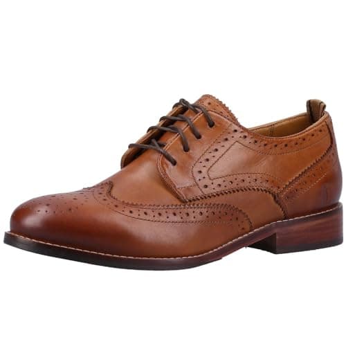 Image of Hush Puppies Women's Natalia Brogues, Tan, 5