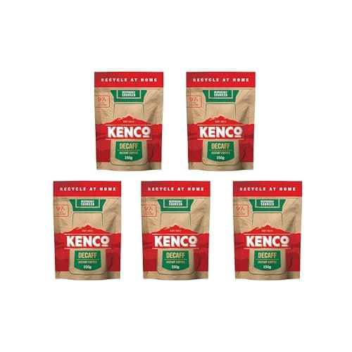 Image of Kenco Decaff Instant Coffee Refill 150G x 5 (750g Total)