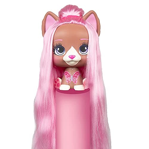 Image of VIP Pets Mega Pet Nyla | Styling Head Set With Extra Long Flowing Hair Easy To Brush And Style With +30 Hair Accessories & Color Boost - Surprise Toy Kids +3 Years