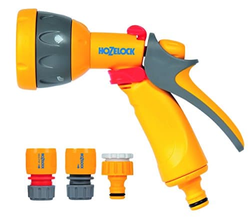 Image of HOZELOCK - Multi-Jet Spray Gun Kit ø 12.5mm - 15mm (1/2"- 5/8") : Complete Spray Kit, Connection Kit, 1 Multi-jet Spray Gun, 1 Aquastop Connector [2347P0000]