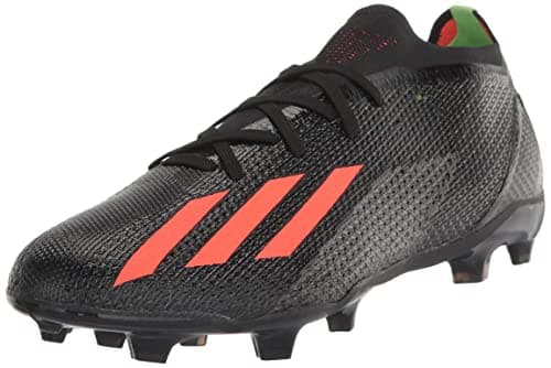 Image of adidas Unisex X Speedportal.2 Firm Ground Soccer Shoe, Black/Solar Red/Solar Green, 9.5 US Men