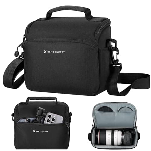 Image of K&F CONCEPT Camera Sling Bag Small Crossbody Camera Case DSLR/Mirrorless Compact Shoulder Photography Bags for Photographers