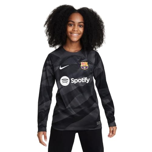 Image of FC Barcelona Season 2023/2024 Official Home Goalkeeper Unisex Nike T-Shirt M