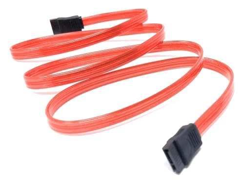 Image of DRUT 1m SATA Serial ATA Cable 150/300 - SATA (F) to SATA (F) 3.3ft 1pcs