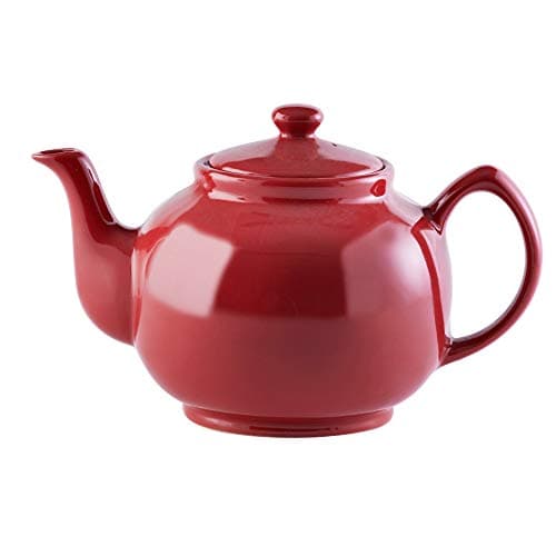 Image of Price & Kensington Teapot | Stoneware, Red, 10 Cup