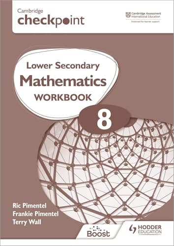 Image of Cambridge Checkpoint Lower Secondary Mathematics Workbook 8: Second Edition
