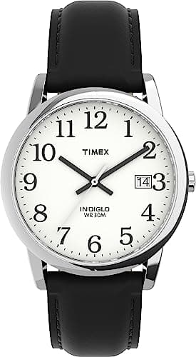 Image of Timex T2H281 Gents Classic Watch with Black Leather Strap