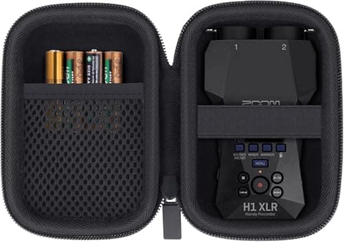 Image of co2CREA Hard Storage Carry Travel Case for Zoom H1 XLR Portable Digital Handy Recorder(Case Only,Without Recorder)