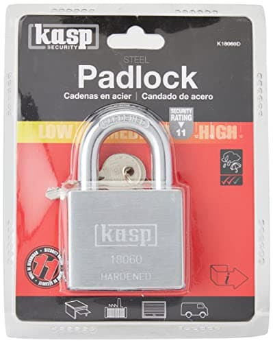 Image of Kasp 180 Steel Padlock 60mm