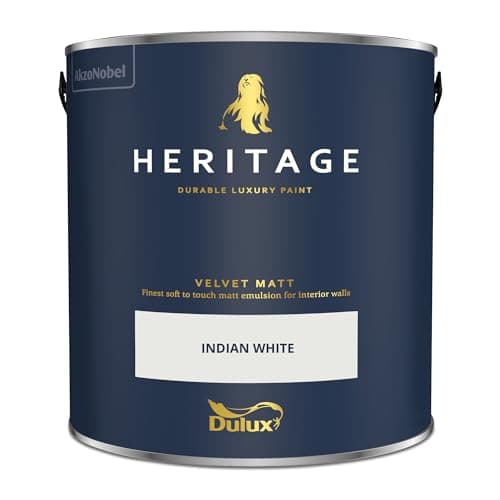 Image of Dulux Heritage Eggshell 750ml Indian White