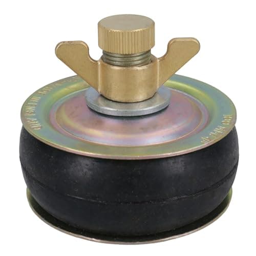 Image of Steel Drain Test Pipe Bung/Plug 4" (100mm) Plumbing Stop Tube Blanking Cap