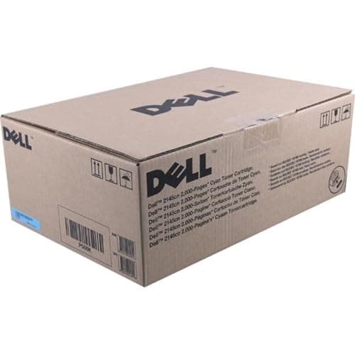 Image of Dell Standard Capacity Cyan Toner Cartridge for Dell 2145cn Colour Laser Printers (Yield 2,000 Pages)