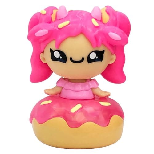 Image of Squishy Squad: Dolls Assortment | Collect 1 of 4 Adorable Squishy Buddies | Squeeze and Stretch Them to Watch The Glitter Flow| For Ages 3+