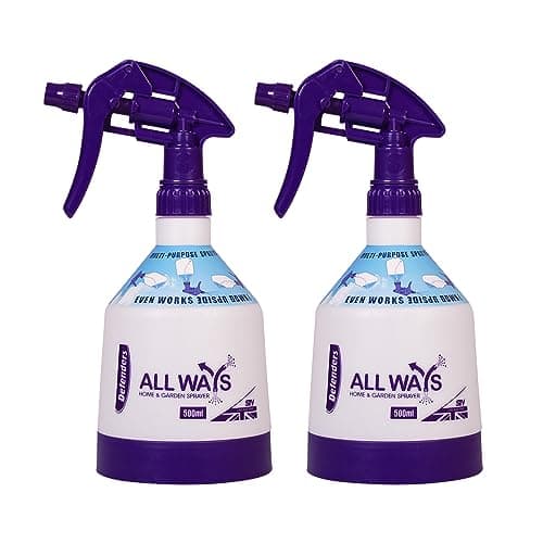 Image of Defenders All Ways Home and Garden Sprayer Bottle – 500ml, Multi-Use - Indoor Plants, Cleaning, Outdoor, Garden, Fertilisers, Pesticides & Weed Killers - Twinpack