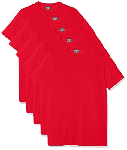 Image of Kustom Kit Men's Kk504 T Shirt, Red, XL UK