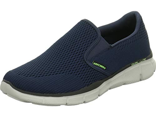 Image of Skechers Men's Equalizer Double Play Fitness Shoes, Blue Navy, 10 UK