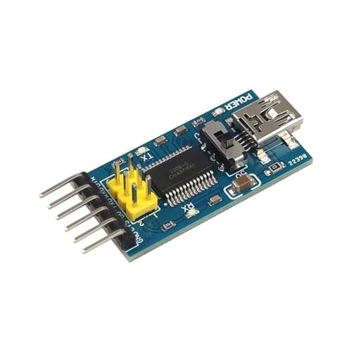 Image of sodeber Professional FT232RLs USB TTLs Adapters Board with Statuses LEDs for Stable Data Transmission and Programming USB to Converters CMOS Stage Converters