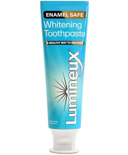 Image of Oral Essentials Lumineux Teeth Whitening Toothpaste | Certified Non Toxic | Sensitivity Free | Fluoride Free | NO Artificial Flavors, Colors, SLS Free, Dentist Formulated