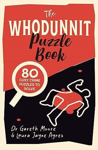 Image of The Whodunnit Puzzle Book: 80 Cosy Crime Puzzles to Solve (Crime Puzzle Books)
