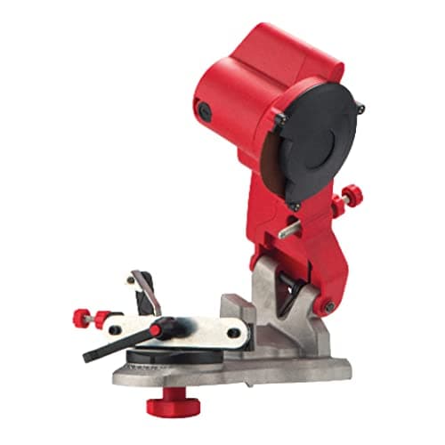Image of Oregon Professional Chainsaw Sharpening Device, Compact 230-Volt Bench Grinder, Universal Chain Saw Sharpener, Electric, for All Chainsaw Chains (310-230)