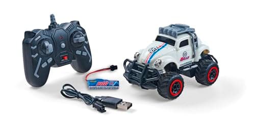 Image of Carson C404317 1:32 Volkswagen Beetle Rally 2.4GHz RTR White RC Truck