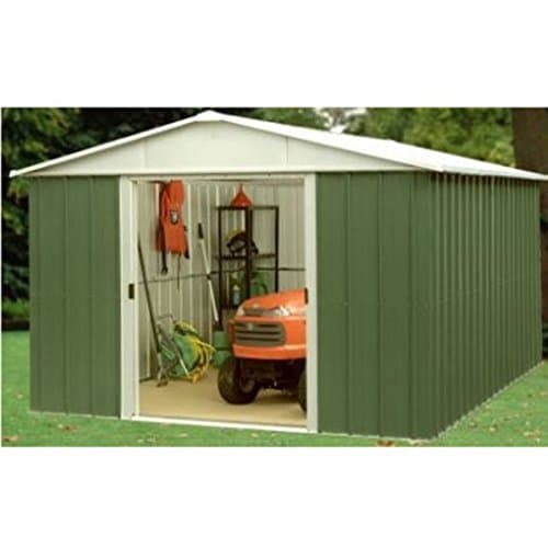 Image of Yardmaster 8x9 ft Metal Garden Shed 10 Year Guarantee - Assembly Service Availab