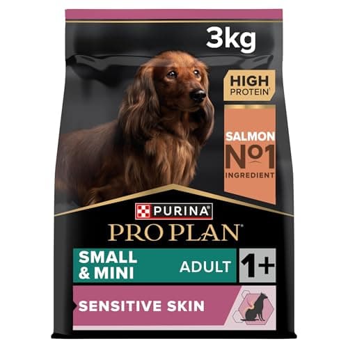 Image of PRO PLAN Small & Mini Adult 1+ Sensitive Skin Salmon Dry Dog Food 3kg