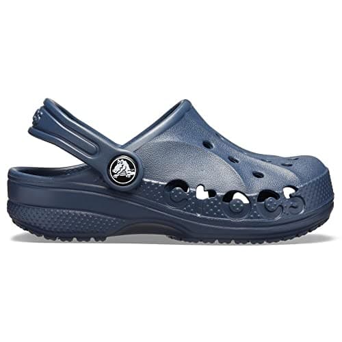 Image of Crocs Unisex Kids Baya Clog K Clog, Navy, 13 UK Child